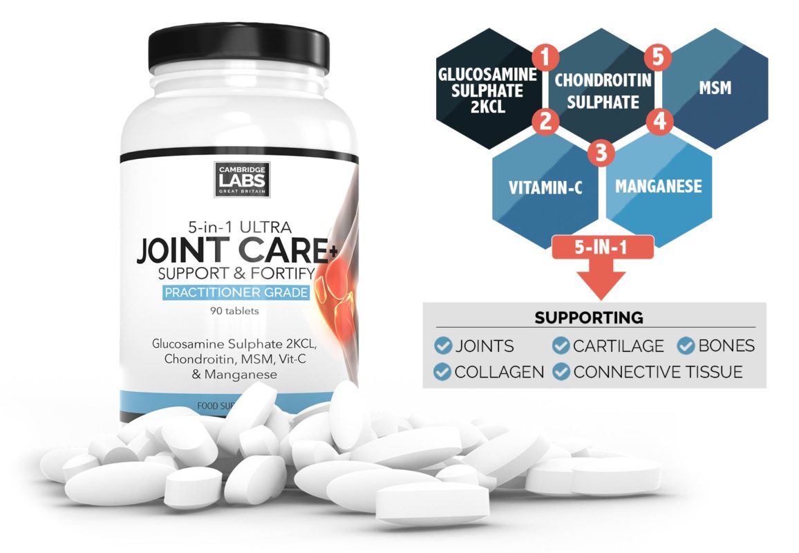 Clior® Ultra Joint Care 5in1 Glugosamine, Chondoitin, MSM, Manganese