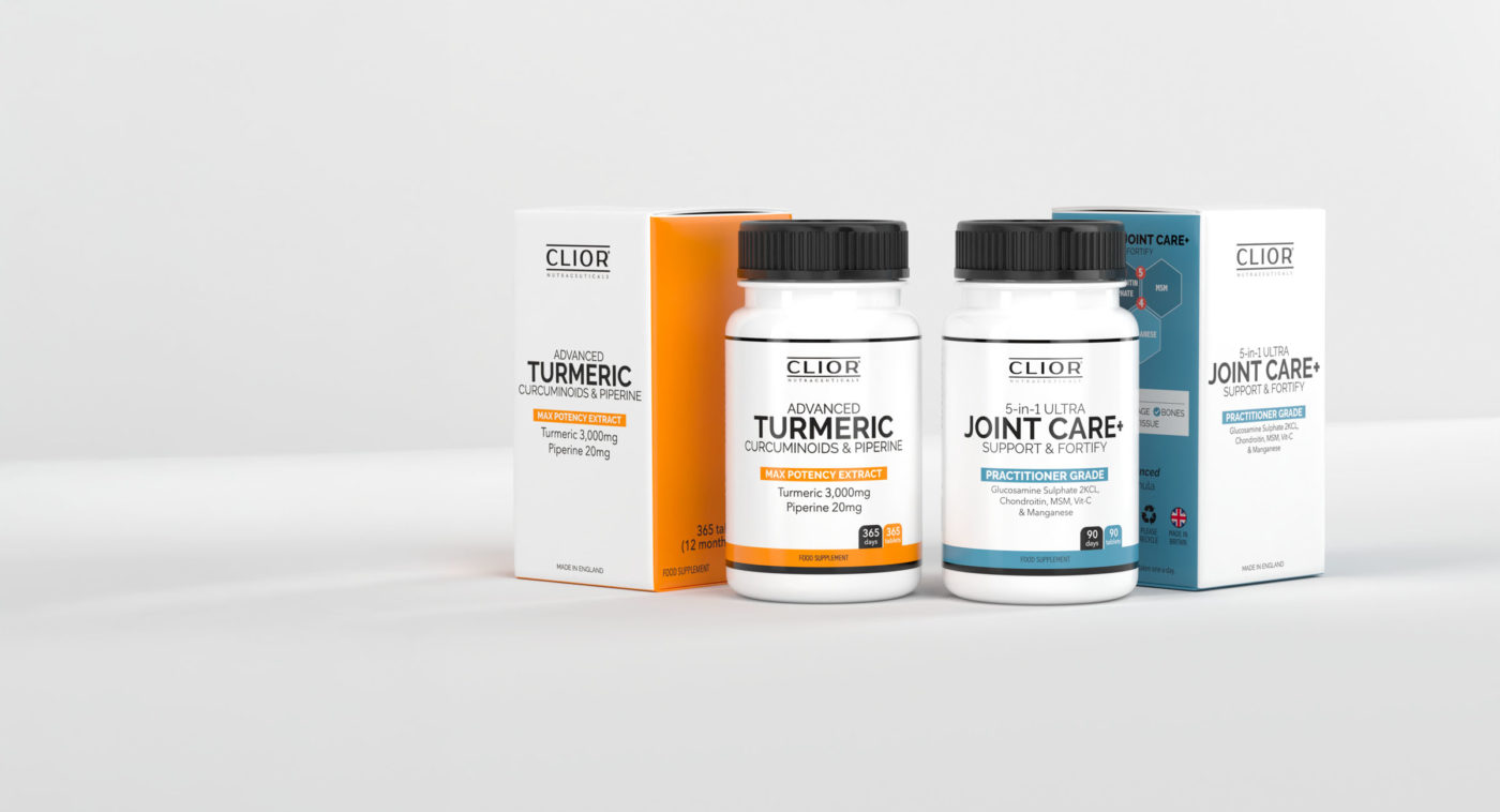 Turmeric and JointCare Mobility Anti-Inflammatory Combo Bundle Special Offer Clior